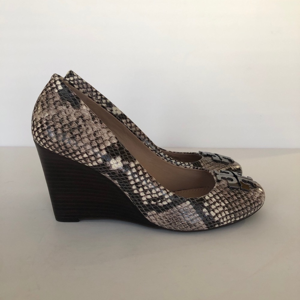 🔥Tory Burch Lowell 2 85mm wedge size 8